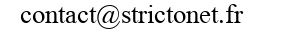 Adresse e-mail au format png
